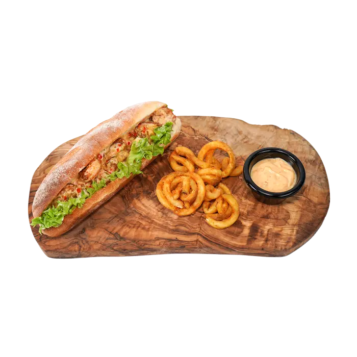 Dynamite Shrimp Sandwich