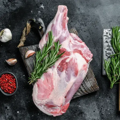 lamb leg (bon in)